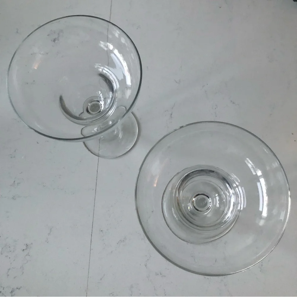 Crate & Barrel margarita glasses